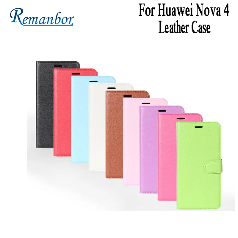 Remanbor для huawei Nova 4 кожаный чехол эксклюзивный телефона кредитный держатель карт