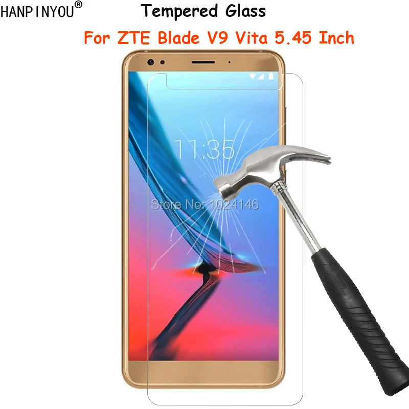 Прозрачное закаленное стекло для ZTE Blade V9 Vita V9Vita 5 45 дюйма защита экрана от царапин
