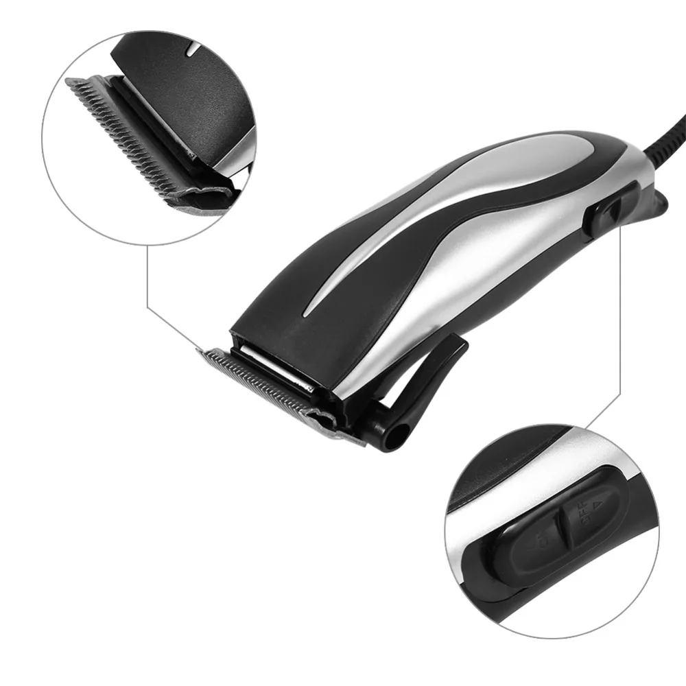 12 Вт Профессиональная электрическая машинка для стрижки волос триммер Мужская