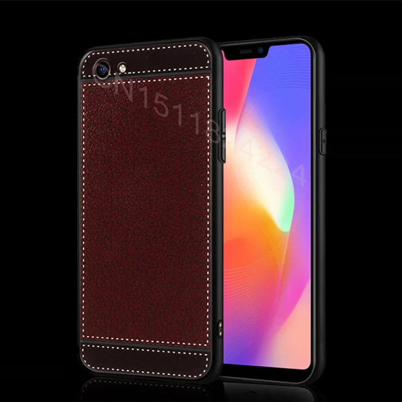 Силиконовый чехол для Vivo Y81 роскошный кожаный мягкий ТПУ Y 81 S защитный 6 22 дюйма |