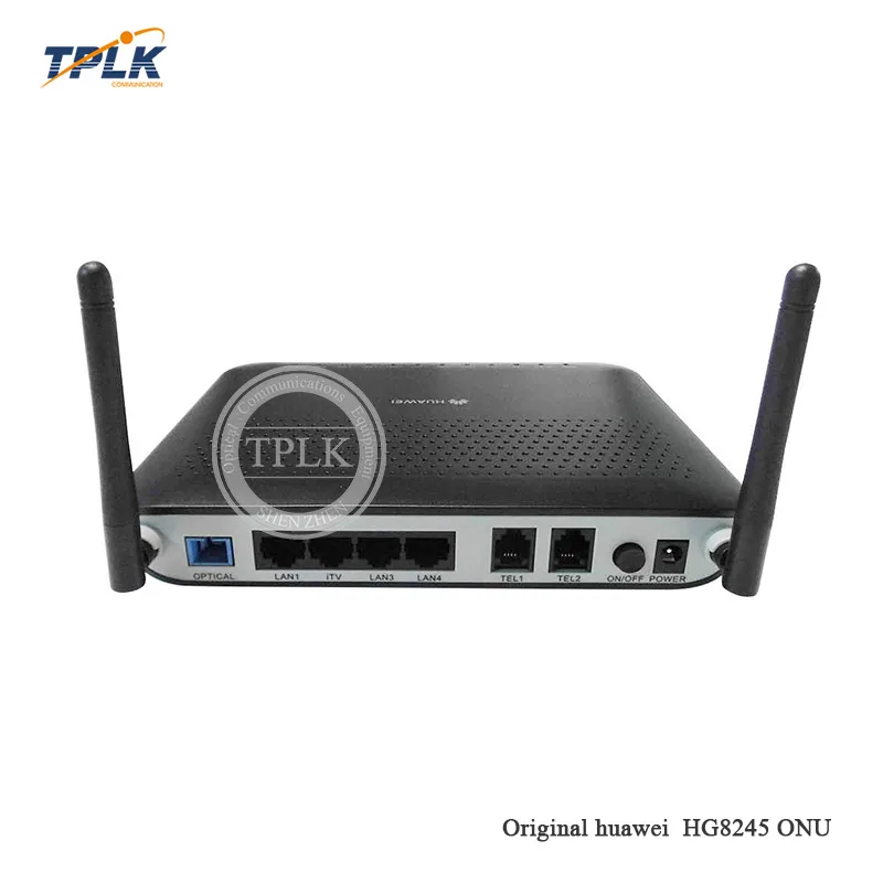 Лучший peice 10 шт. Хуа Вэй GPON HG8245 беспроводная сеть ONU с 4GE + 2 порта Голос WIFI Echolife