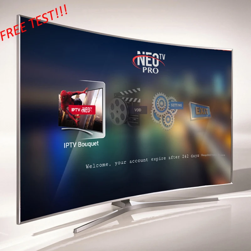 Neopro Iptv подписка Французский Итальянский Испанский Европа Португалия albania Ex-yu польский код Iptv android tv x96 mini