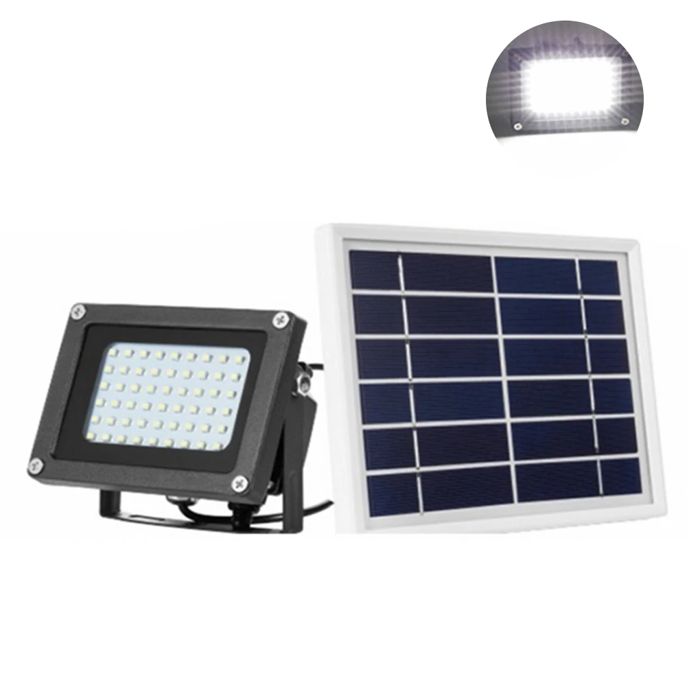 54 LED Солнечная энергия прожектор Открытый Сад Путь лампа Водонепроницаемая