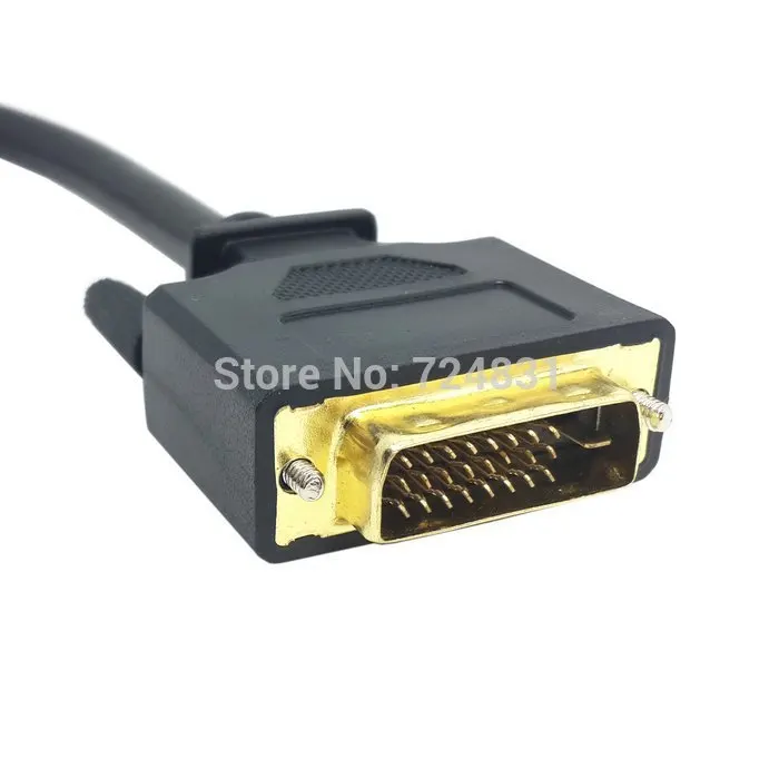 Переходник CY 10 см DVI 24 + 1 папа ale в HDMI совместимый мама кабель конвертер для ПК