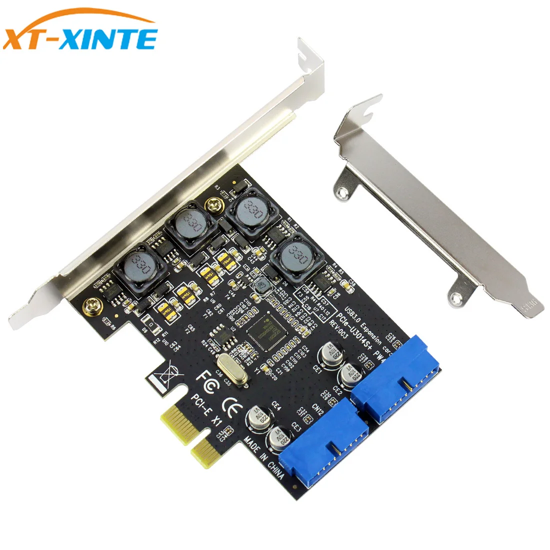 USB 3 0 PCIe PCI Express Управление карта адаптера для рабочего стола спереди передачи USB3.0