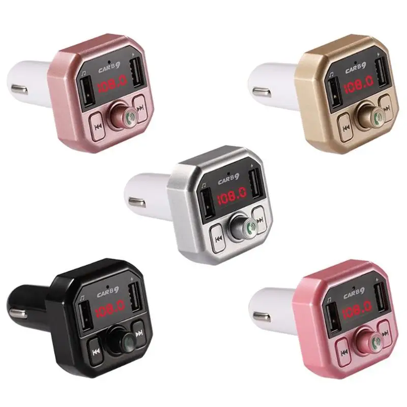 Bluetooth автомобильный комплект fm передатчик USB зарядное устройство беспроводной