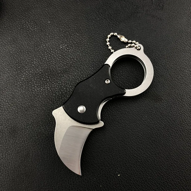 Pocket Folding Karambit Knife Stone Washing 44C Blade G10 Handle Campping Tactical Hunting Survival Knives EDC Multi hand Tools |