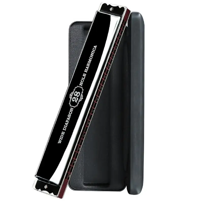28-Hole C Complex Tone Stress Harmonica для начинающих детей самоисследование Advanced взрослых