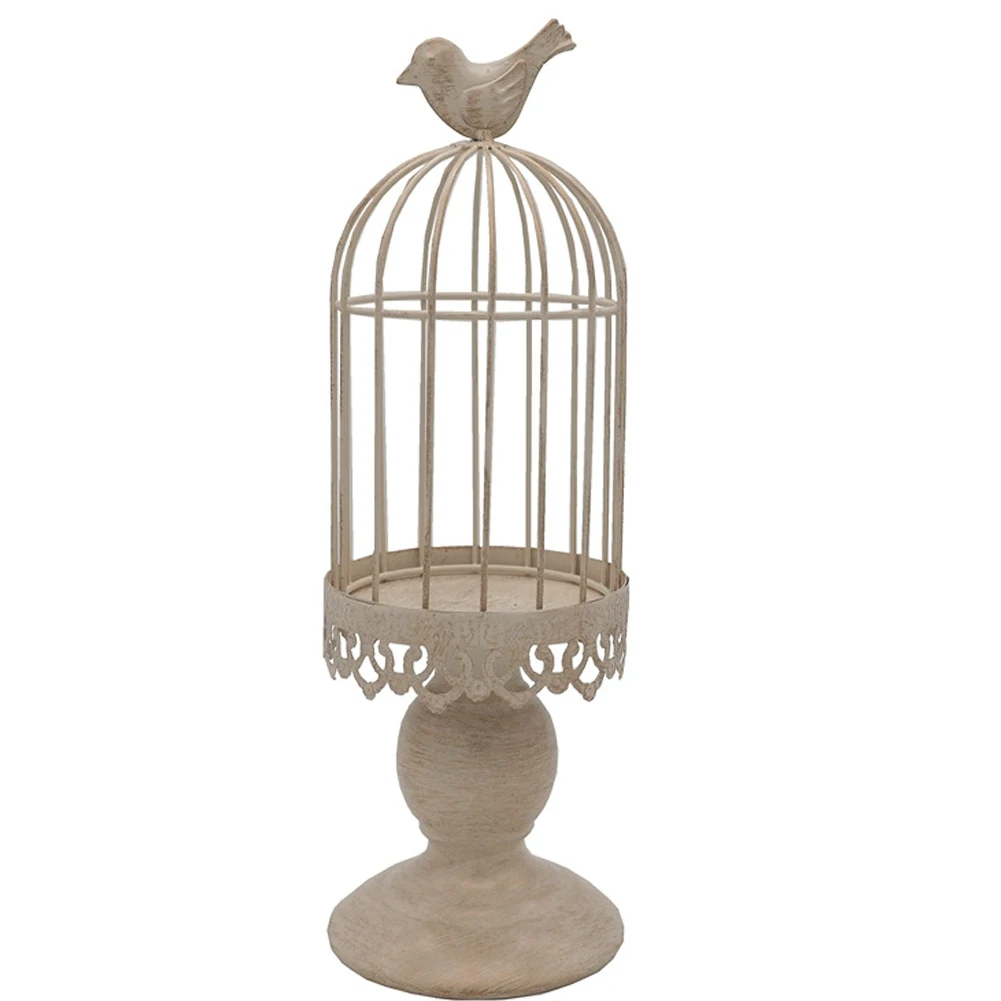 Свадебный подсвечник настольная клетка украшение Винтаж железный подарок дома