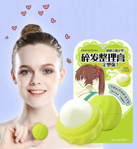 Сломанные волосы Стайлинг отделка крем-щетка не жирная быстрая фиксирующая