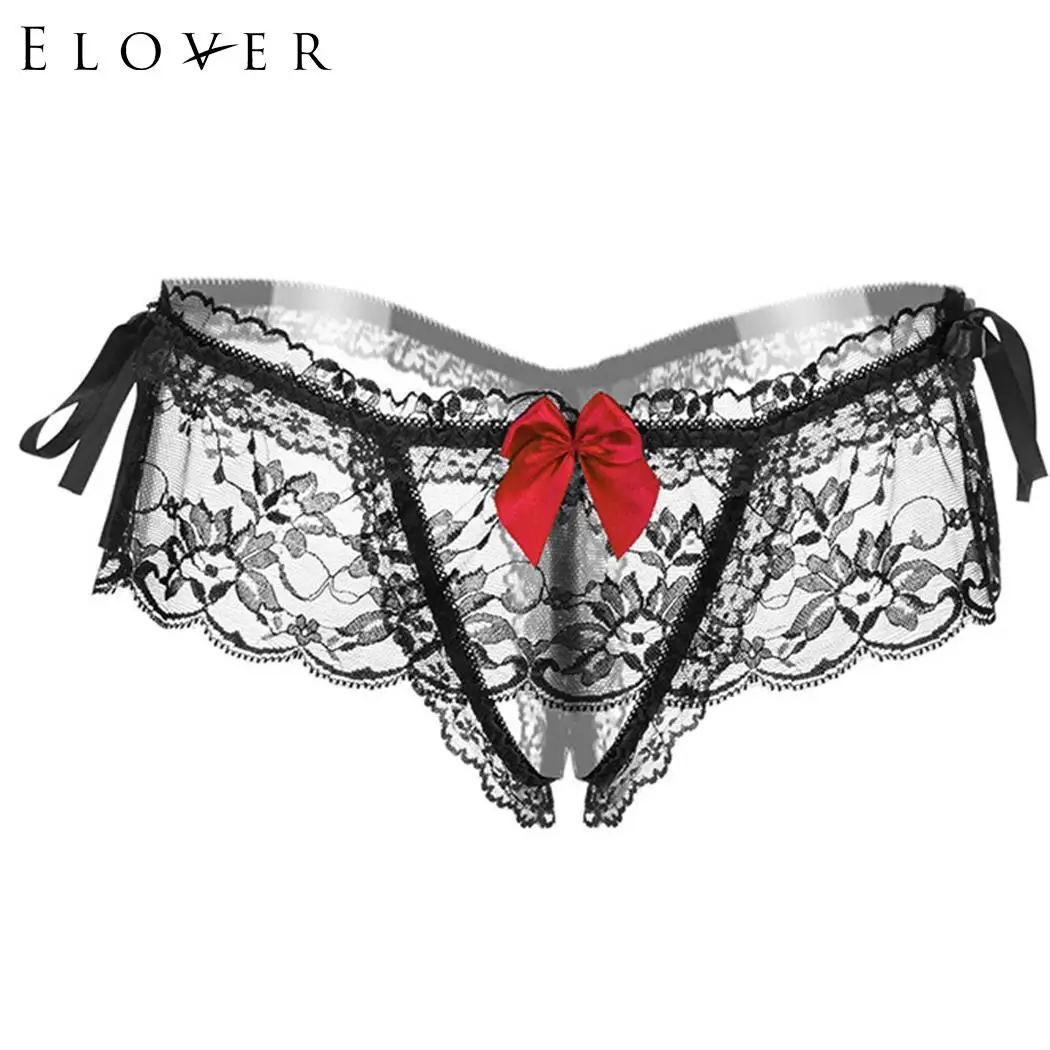 Сексуальное нижнее белье Elover с бантом ночное кружевное женское сексуальное