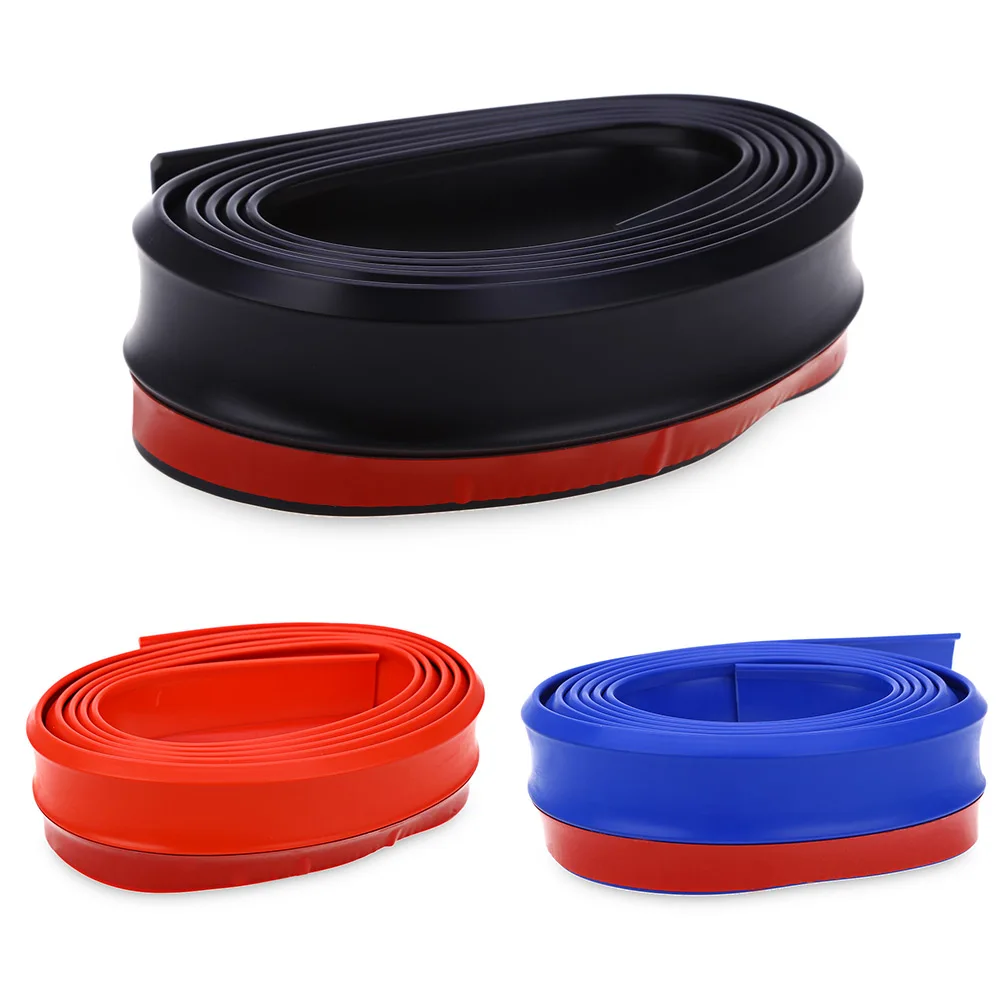 

Clearance Car Front Bumper Strip Anti-collision Rubber Protector Universal Car Sticker Protect