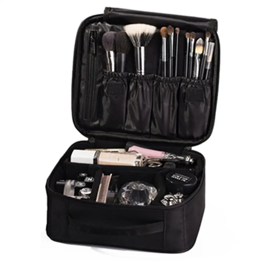 Двухслойная Водонепроницаемая дорожная Модная Портативная косметичка для