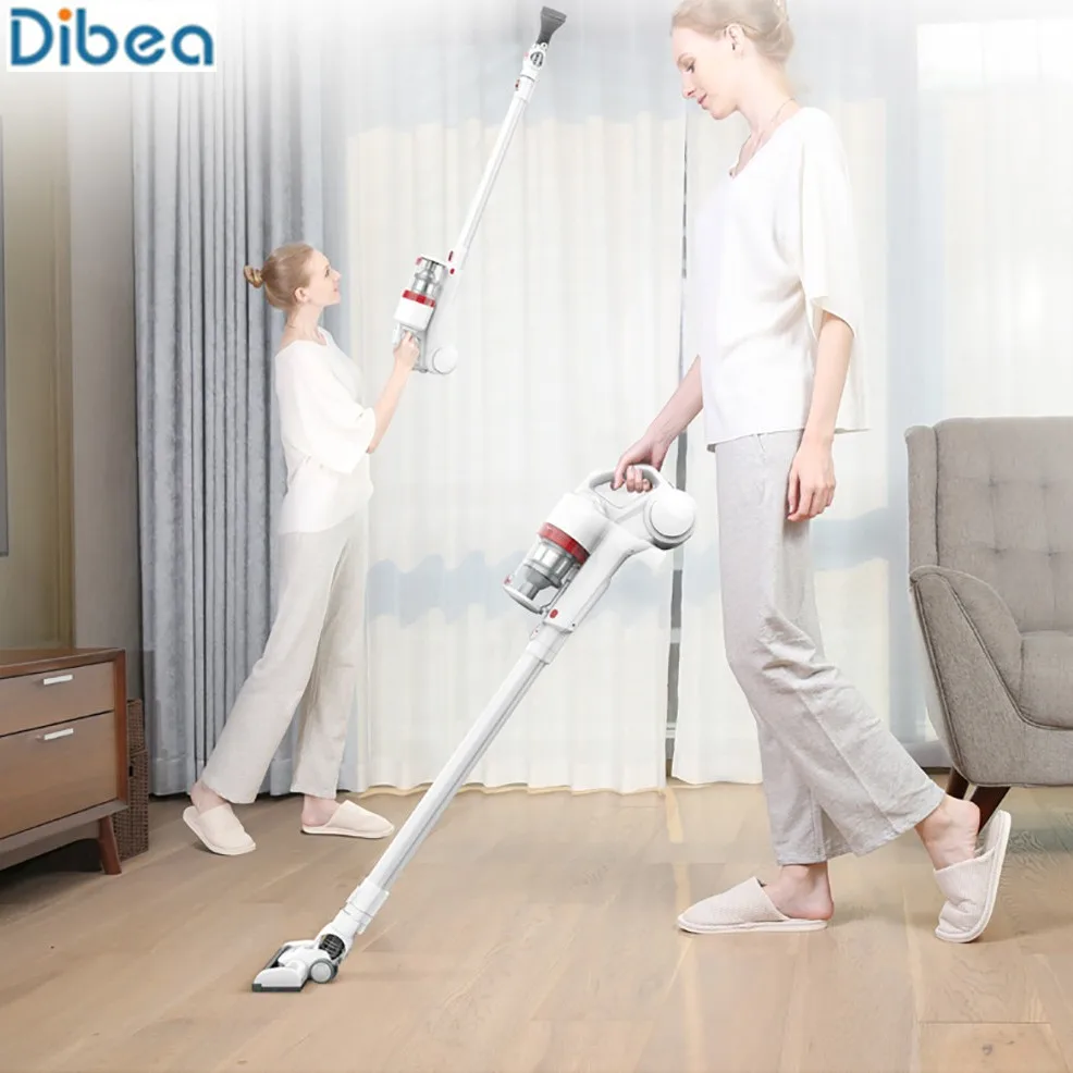Dibea DW200 2 в 1 беспроводной ручной пылесос и вертикальный с большой