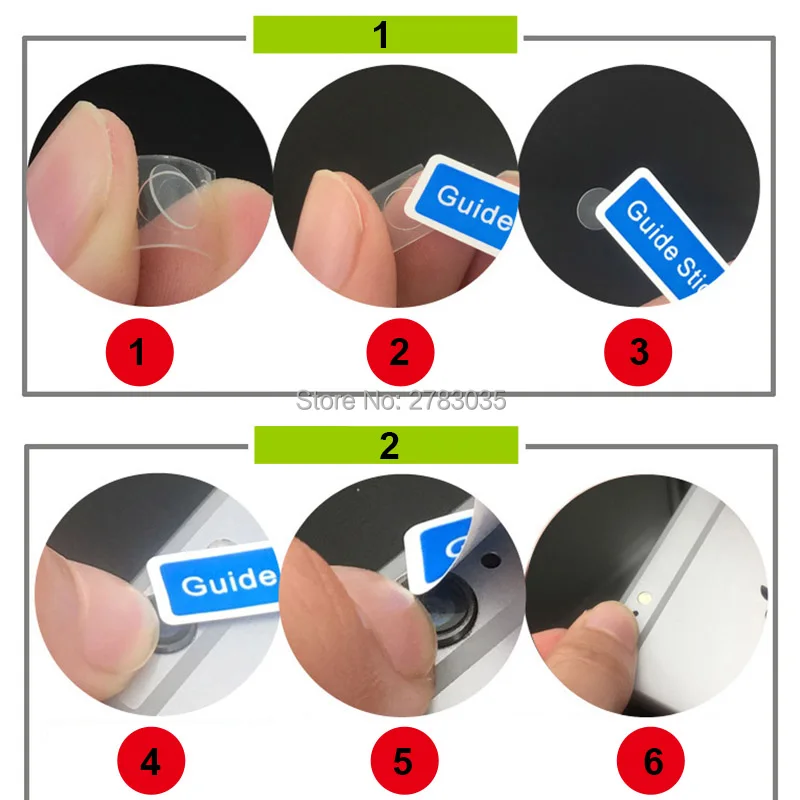 Прозрачная ультратонкая Защитная пленка для объектива задней камеры ZTE nubia Red Magic 3