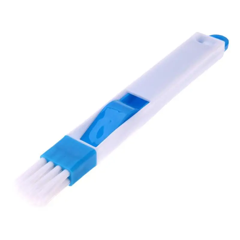 Mini Car Interior Cleaning Brush Dustpan Auto Air Vent Window Groove Glass Washing Clean Tools Blinds Duster Accessories | Автомобили и