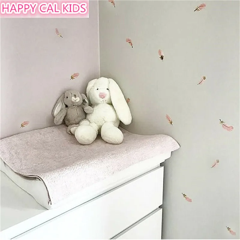 Новинка креативная Настенная Наклейка сделай сам с перьями наклейки на окна для