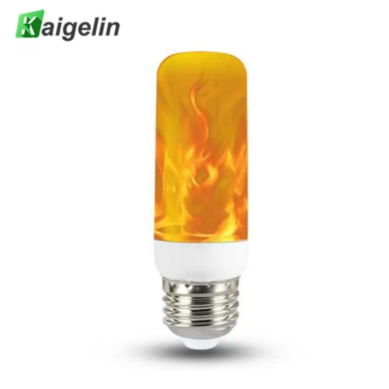 Kaigelin E14 лампочка пламени 85 265 в LED эффект огнеупорные лампочки Мерцающая эмуляция