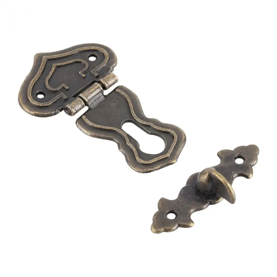 10 шт./лот Ретро стиль замок ювелирное изделие бронзового оттенка|Засовы| |