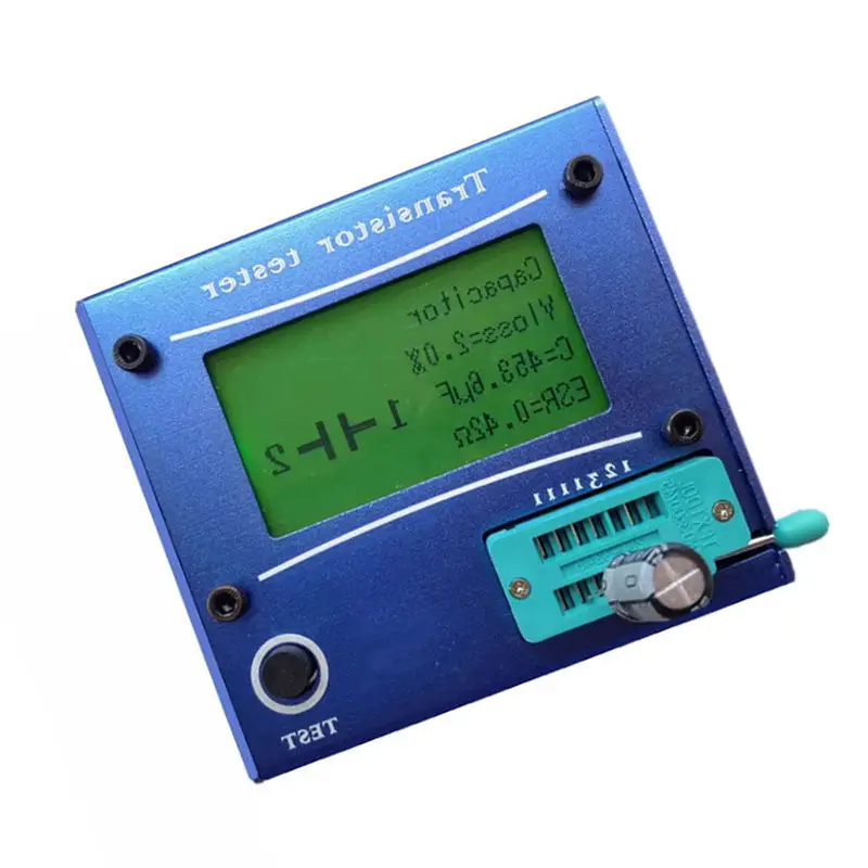Mega328 M328 Lcr-T4 12846 ЖК-цифровой Транзистор тестер метр подсветка диод Триод Емкость Esr