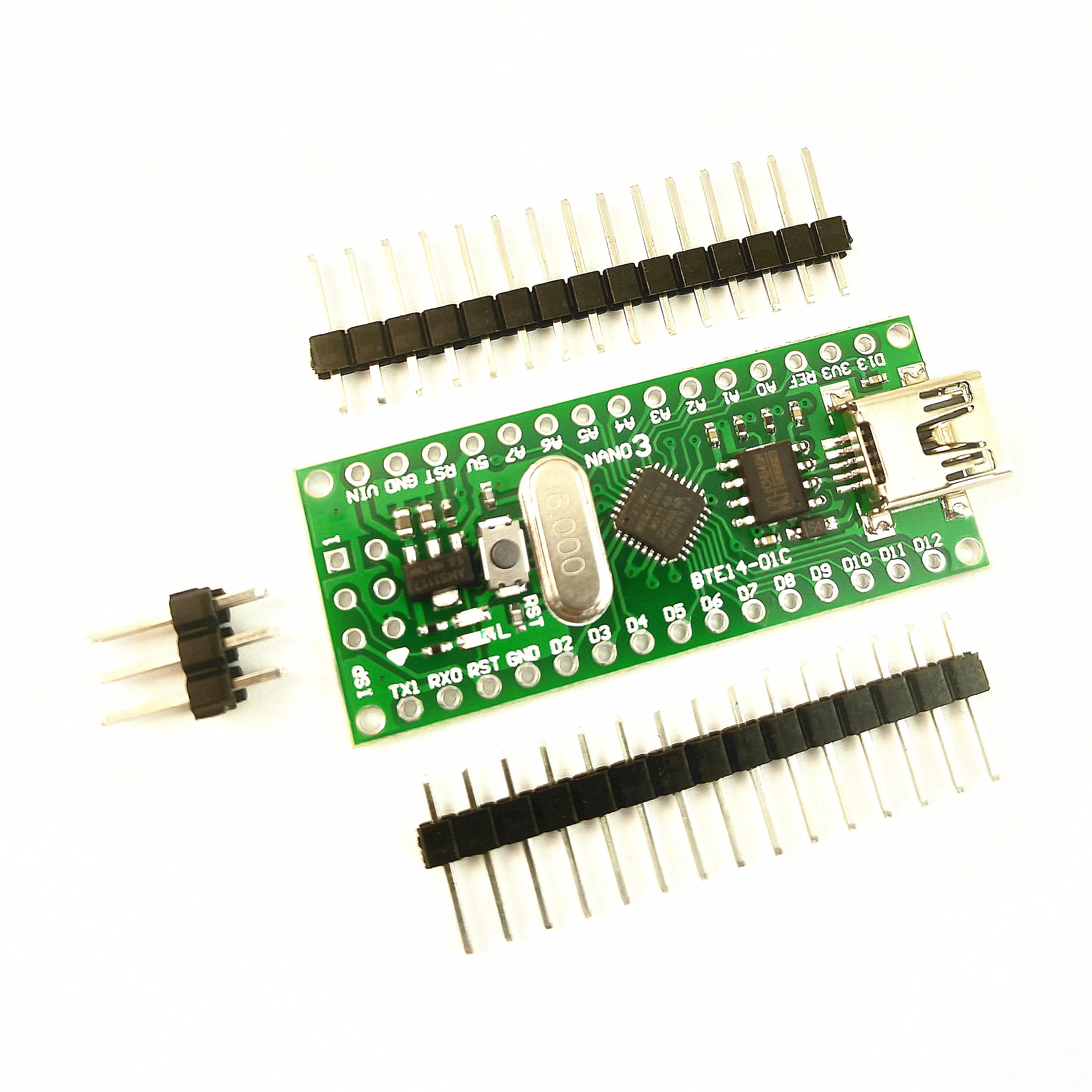 10 шт. Nano V3 ATmega168 CH340 mini USB совместим с Arduino V3.0 BTE14 01C M168|usb usb|usb usbusb |