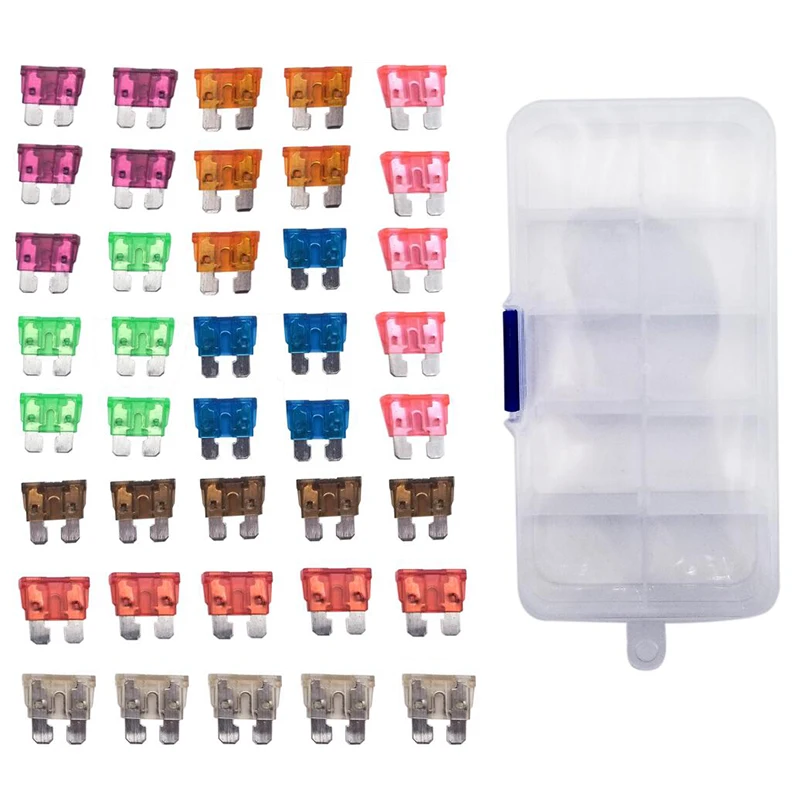 Многофункциональный автомобильный Стайлинг 50 шт. ассортимент 5A 10A 15A 20A 30A