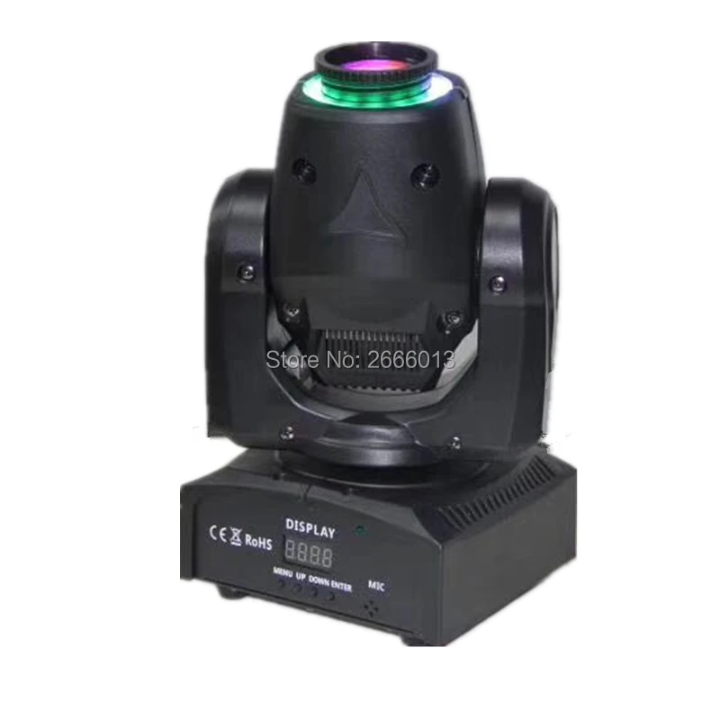 2 шт./лот 30 Вт Светодиодный точечный сценический светильник с подвижной головкой