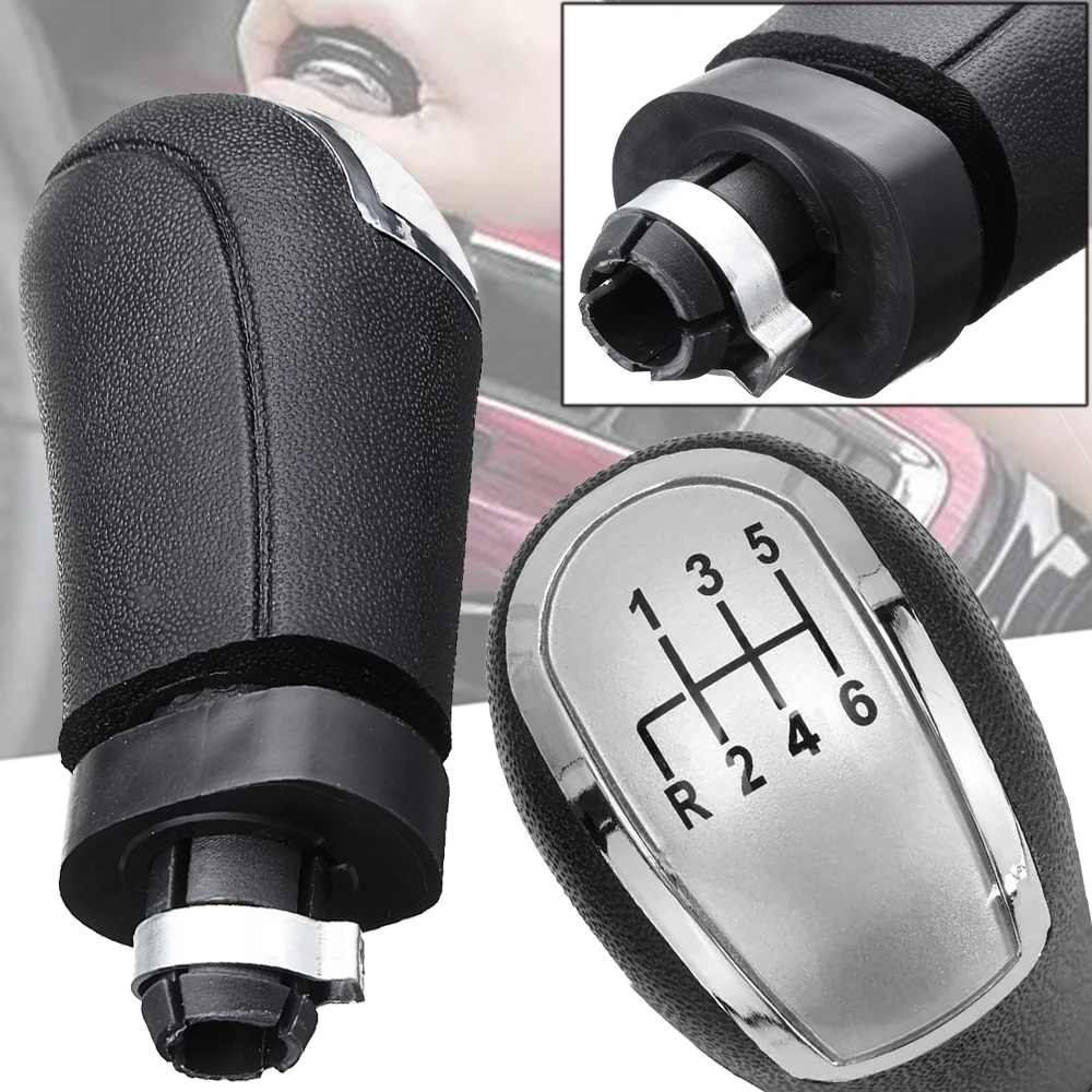 Новая черная резина + хром ручная ручка переключения рулевого механизма