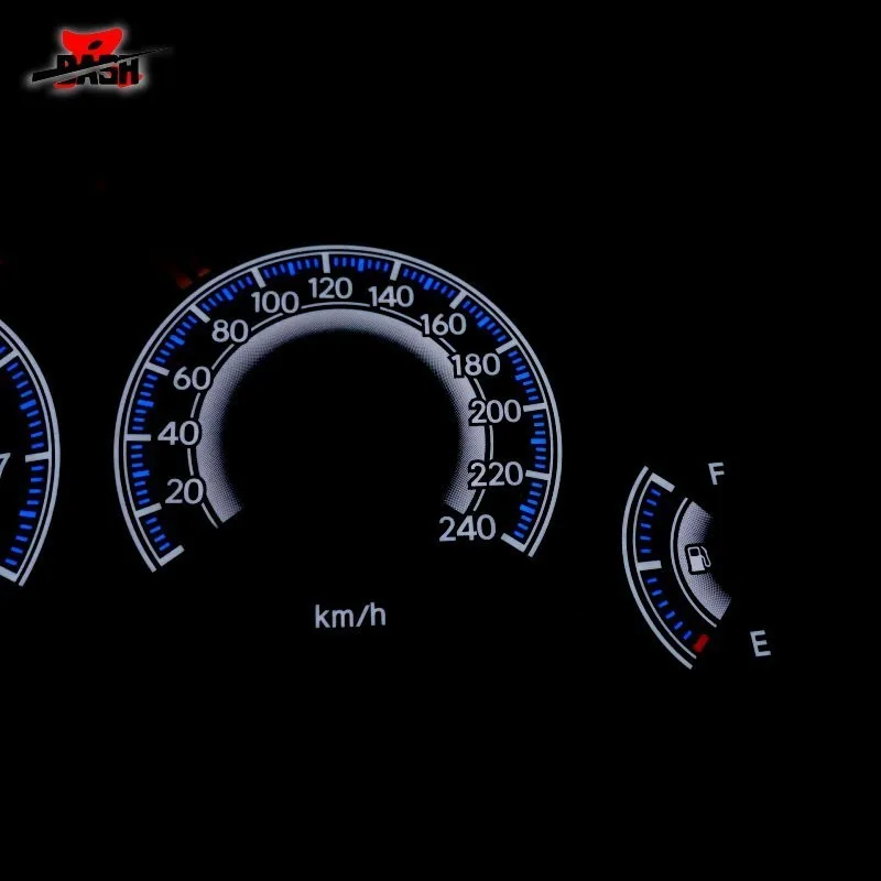 DASH EL glow gauge для Toyot Corolla AE100 1993 1997 240 км 8000 об./мин черная панель обратный белый светильник