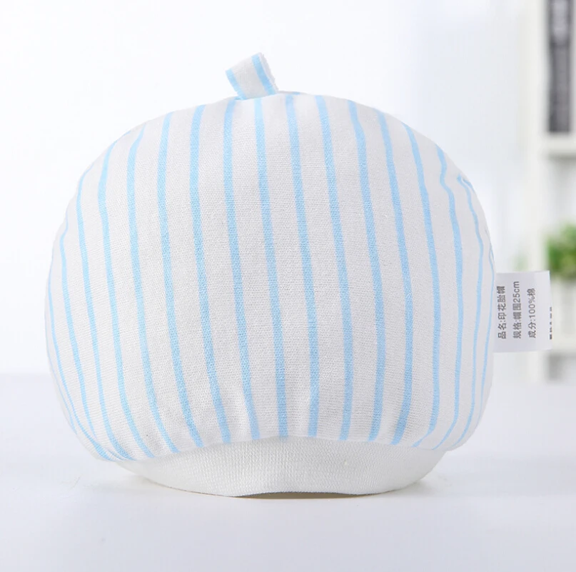 Лыжная шапочка в полоску для новорожденных девочек и мальчиков весенне-зимняя