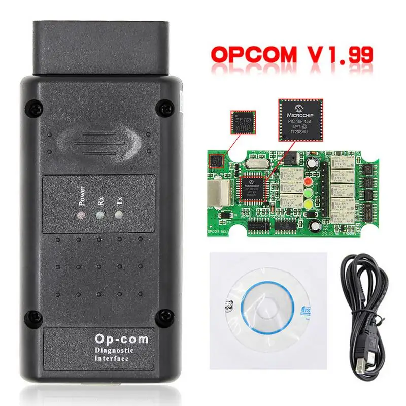 Диагностическое устройство для дизельного грузовика OPCOM 2014 в V1.99 USB кабель