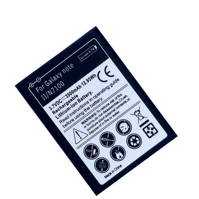 EB595675LU Сменный аккумулятор для Samsung Galaxy Note 2 Note2 II N7100 N7102 GT N7105