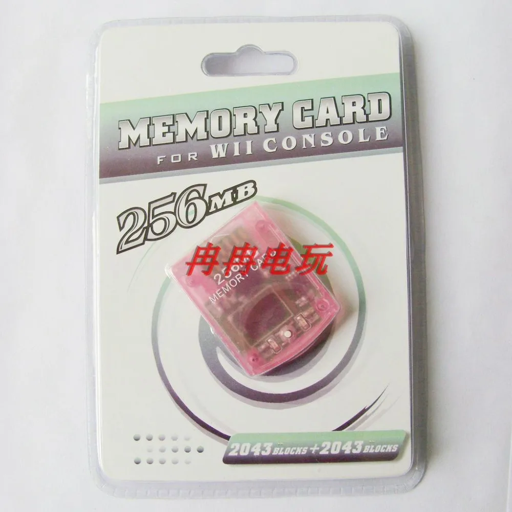 10 шт. 128 Мб высокое качество для Wii Memory Storage Card Saver Nintendo for wii memoria рождественские
