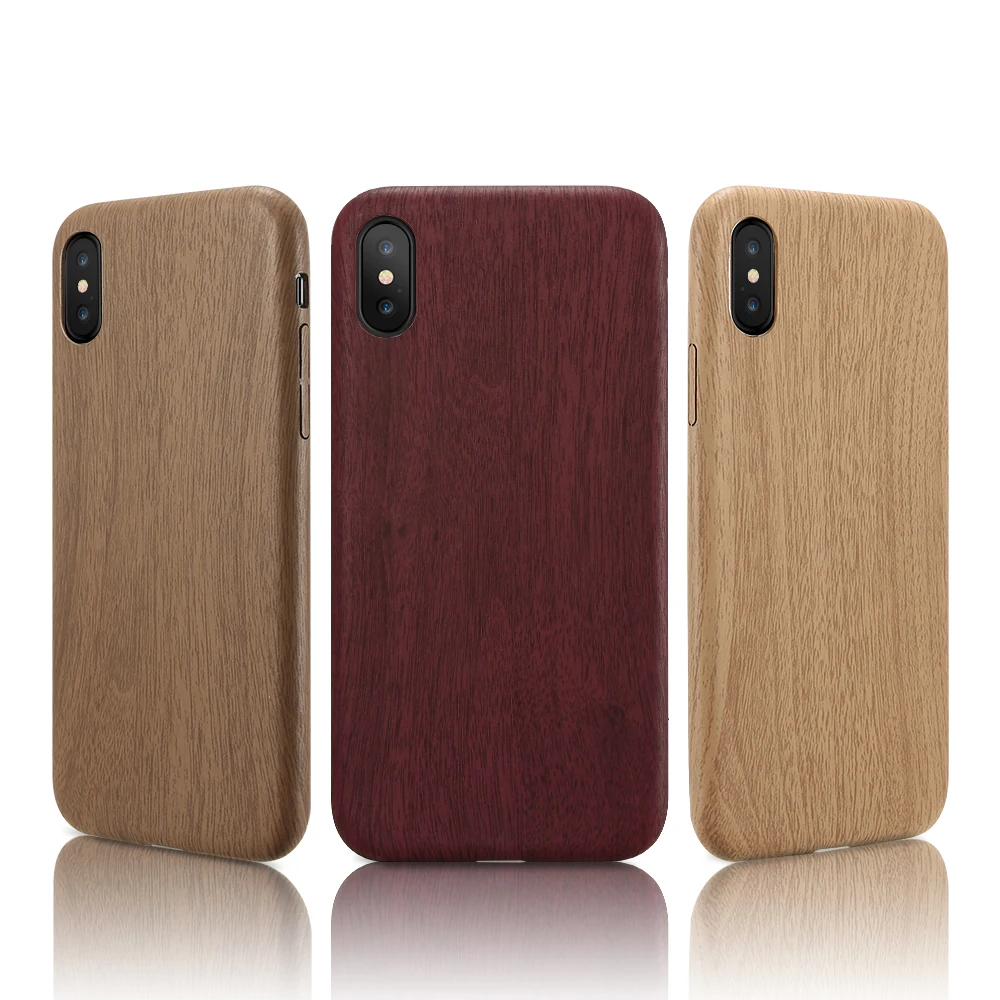 KISSCASE Leather PU Wood Case For iPhone X 10 6 7 8 plus Cases Coque Business Phone 5 5s SE XS Max XR Funda Capa |