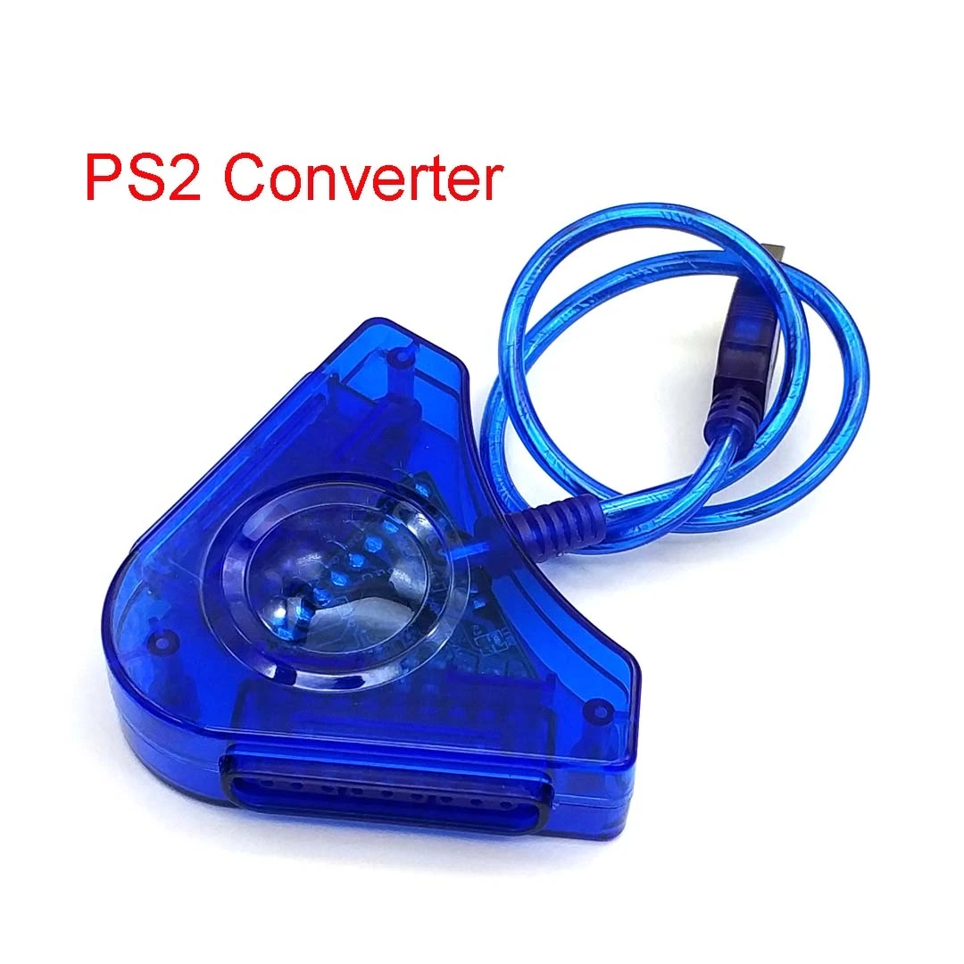 

For PS 2 PSII DDR Playstation To USB PC Adapter Converter