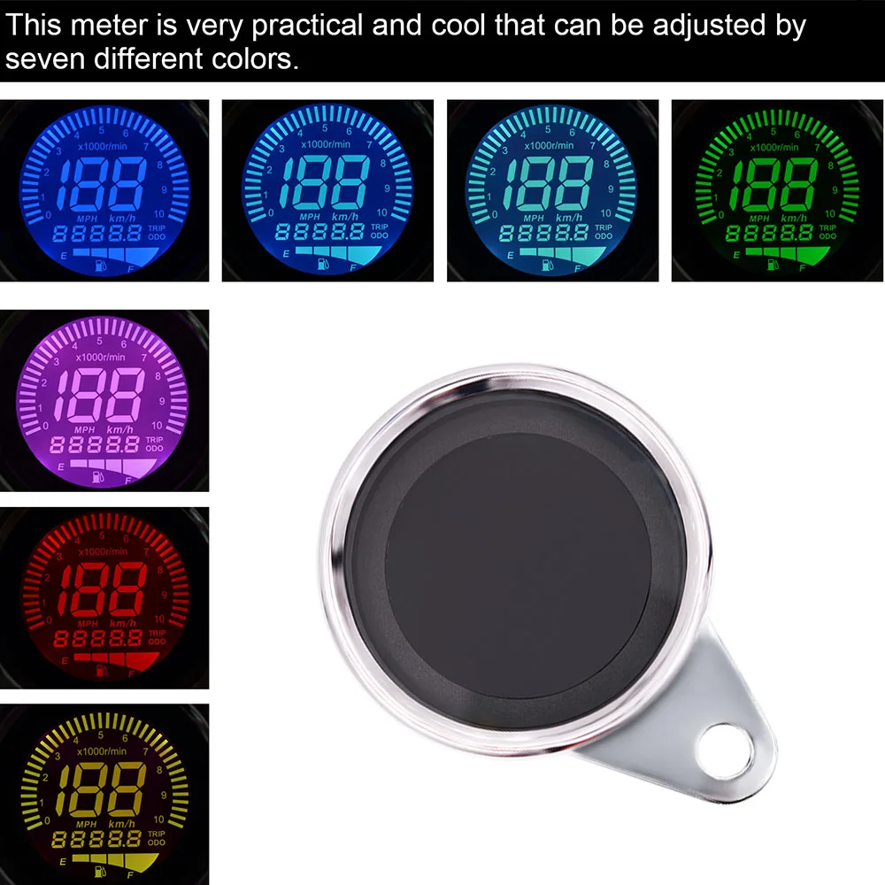 Универсальный многофункциональный Тахометр для мотоцикла 12 В|Инструменты| |