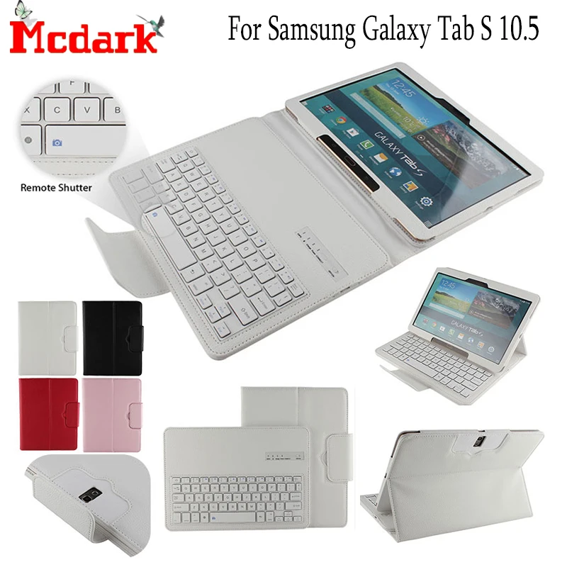 Роскошный чехол для планшета Samsung Galaxy Tab S SM T800 T805 10 5 дюйма съемная Кожаная
