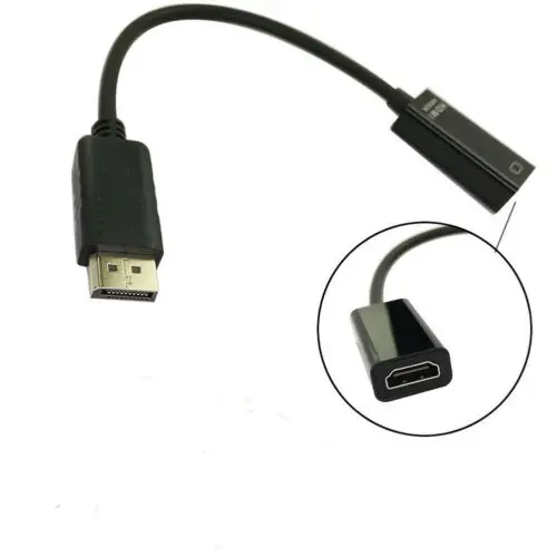 Горячий 2019 порт дисплея к HDMI активному адаптеру 4K UHD Ultra HD 1080P видео аудио