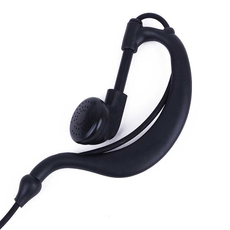 Полностью 2 Pin PTT ушной крючок наушник микрофон для MIDLAND Walkie Talkie G6/G7/G8/G9 GXT550 GXT650 LXT80