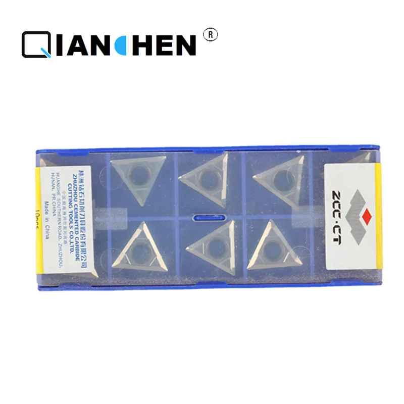 

Оригинальные Высокопроизводительные высокопрочные карбидные вставки ZCCCT 10 шт. для индустрии ЧПУ TCGX16T304-LH YD101