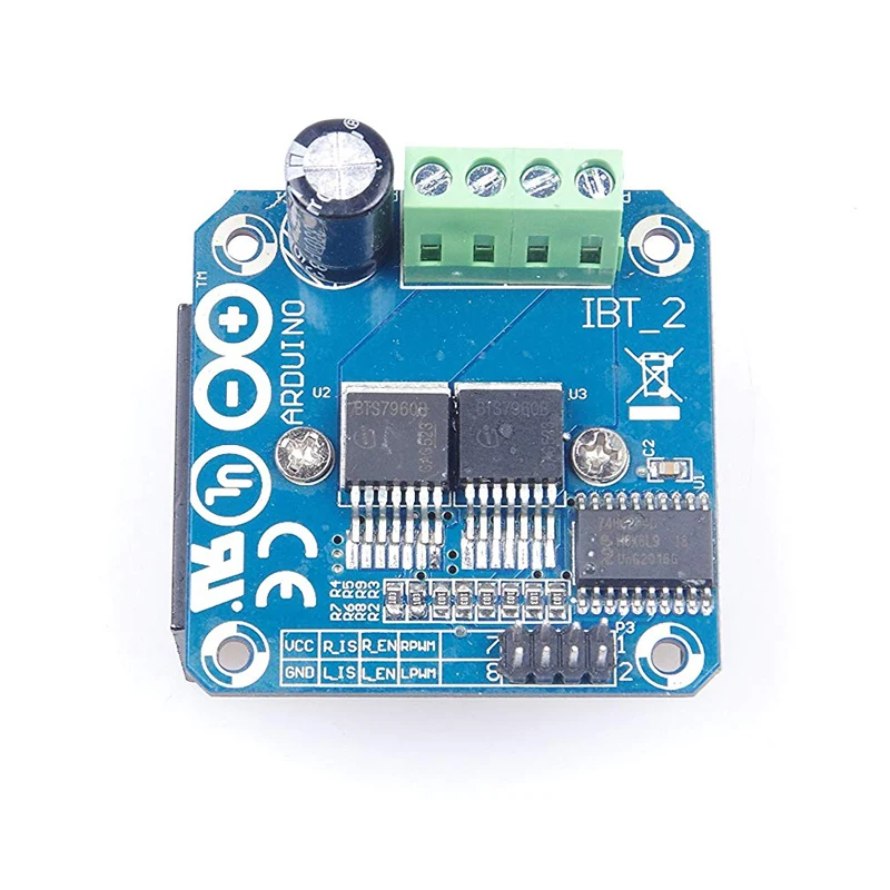 BTS7960 43A высокомощный модуль драйвера двигателя для Arduino ограничение тока |