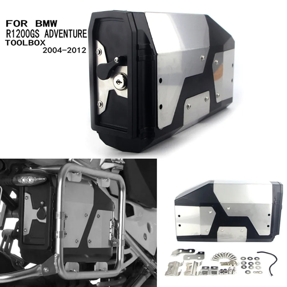 Ящик для инструментов BMW R1200GS ADV Adventure 2004 2012 ящик из АБС пластика 4 2 литров правый