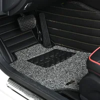 Myfmat custom foot leather rugs set car floor mats for TOYOTA HIACE COASTER Sienna Cruiser Solara COASTER LEVIN breathable safe