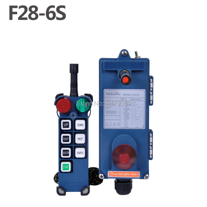 Кран дистанционного управления F28 6S промышленный беспроводной пульт (1