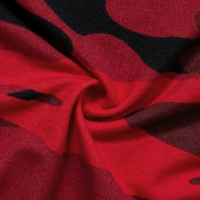 Женская спортивная одежда камуфляжный Топ набор для бега дышащая тонкая фитнеса