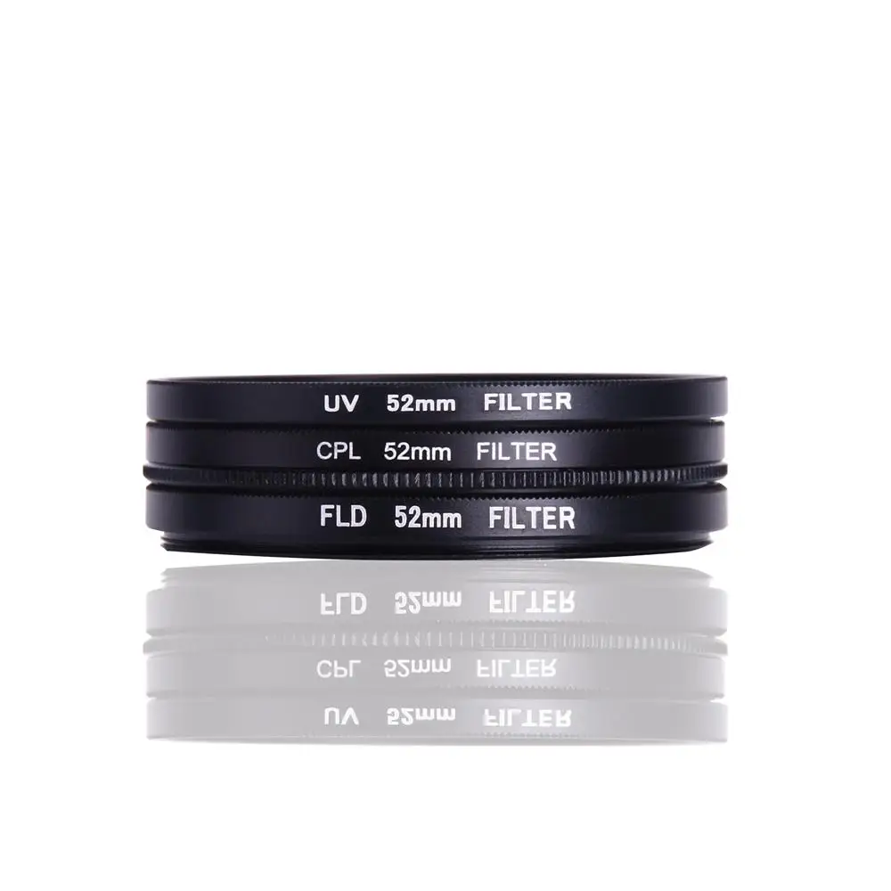 Фильтр EastVita UV + CPL FLD супертонкий набор фильтров для зеркальной камеры зеркальный