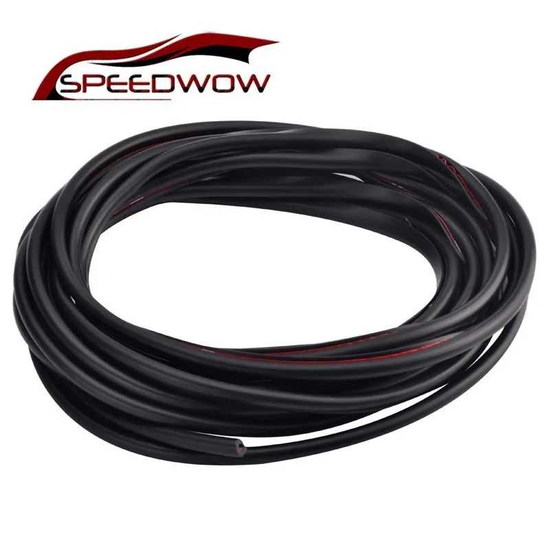 SPEEDWOW Универсальный черный 5 м формовочная отделка полоса защита края двери