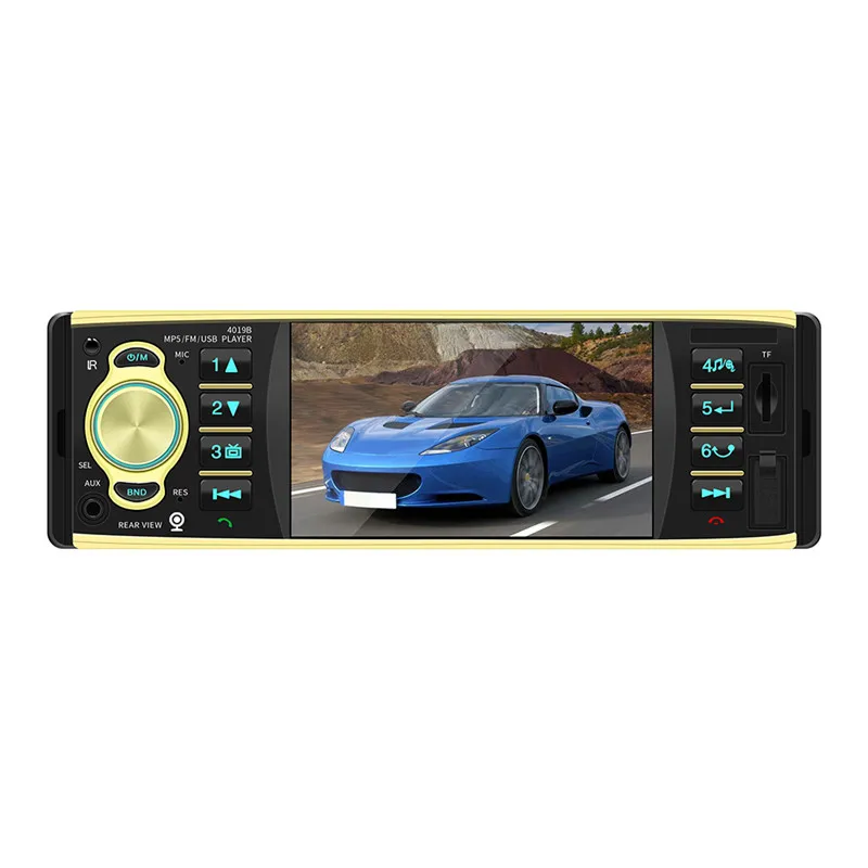 Автомагнитола 1 Din 12 В сенсорный экран 4 дюйма автомагнитола Mirror Link Rds стерео Bluetooth