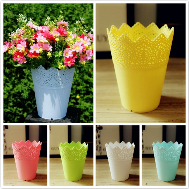 Новинка 2019 года лидер продаж Модные пластик кружево выдалбливают горшок