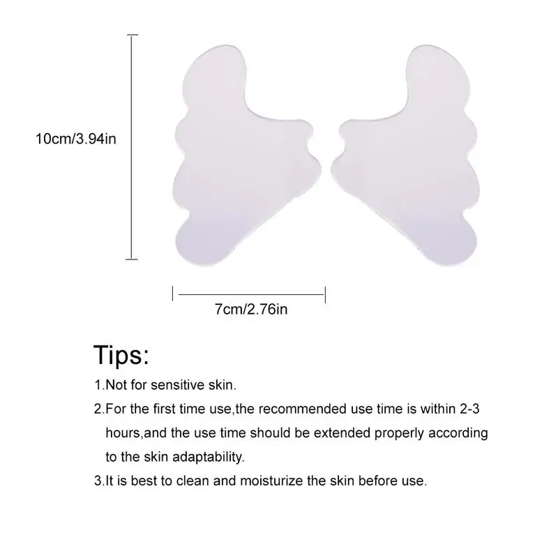 Силиконовые накладки для губ против морщин наклейки лица Антивозрастные